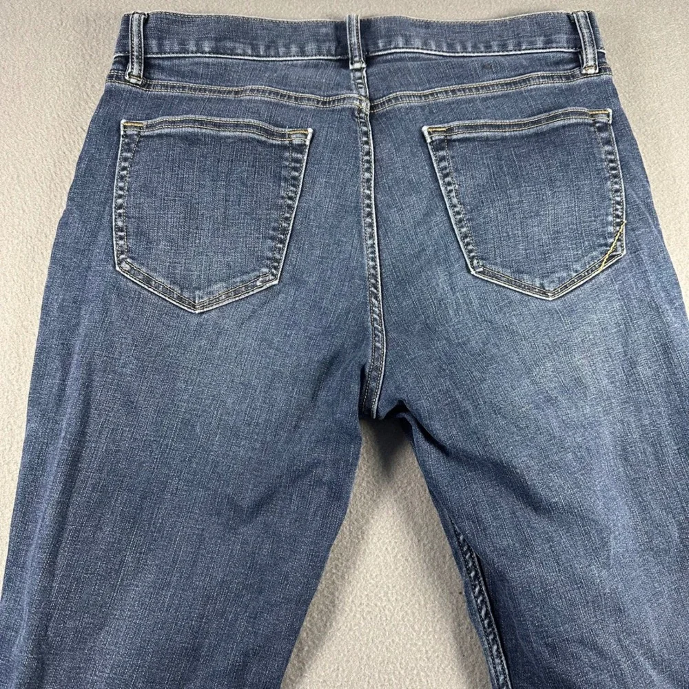 Banana Republic Mens Athletic Tapered Fit Jeans Blue Medium Wash 34x32 Stretch
